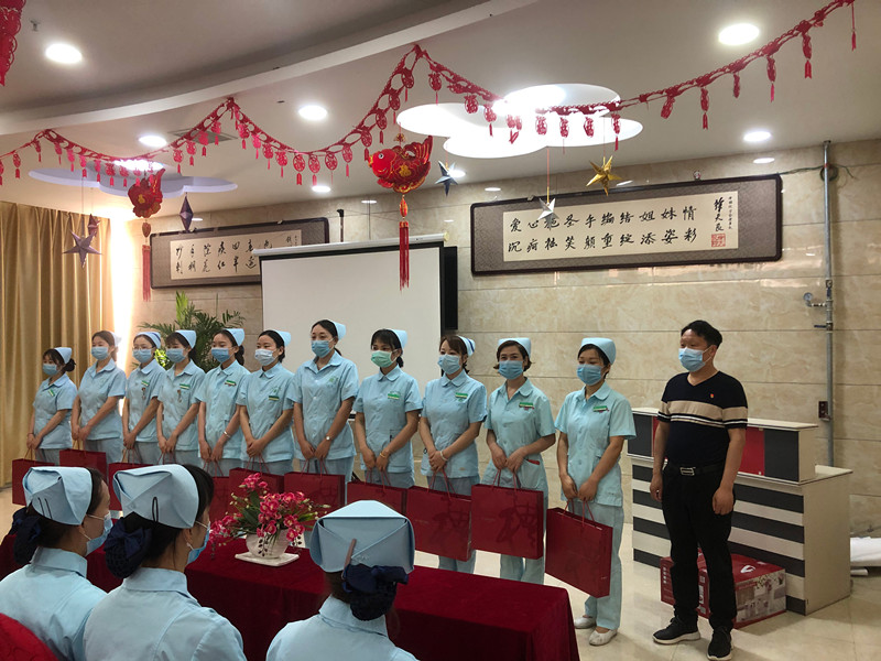 2020年5月荆州江京妇科医院党支部主题党日活动